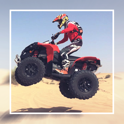 Dubai quad biking 